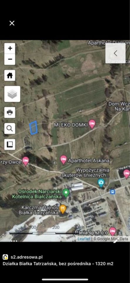 Działka inwestycyjna Białka Tatrzańska. Zdjęcie 8