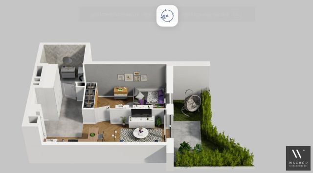 Mieszkanie 2-pokojowe Kraków Podgórze. Zdjęcie 3