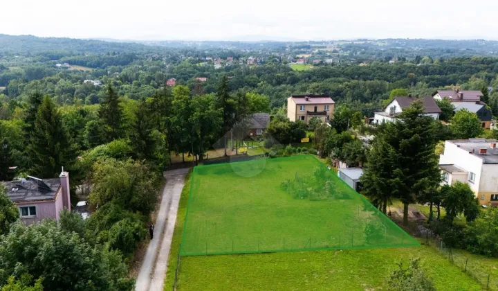 Działka budowlana Kraków Swoszowice, ul. Juliusza Osterwy