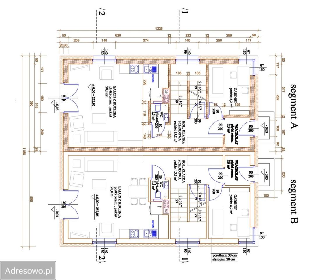 bliźniak, 4 pokoje Rząska, ul. Piaski. Zdjęcie 14