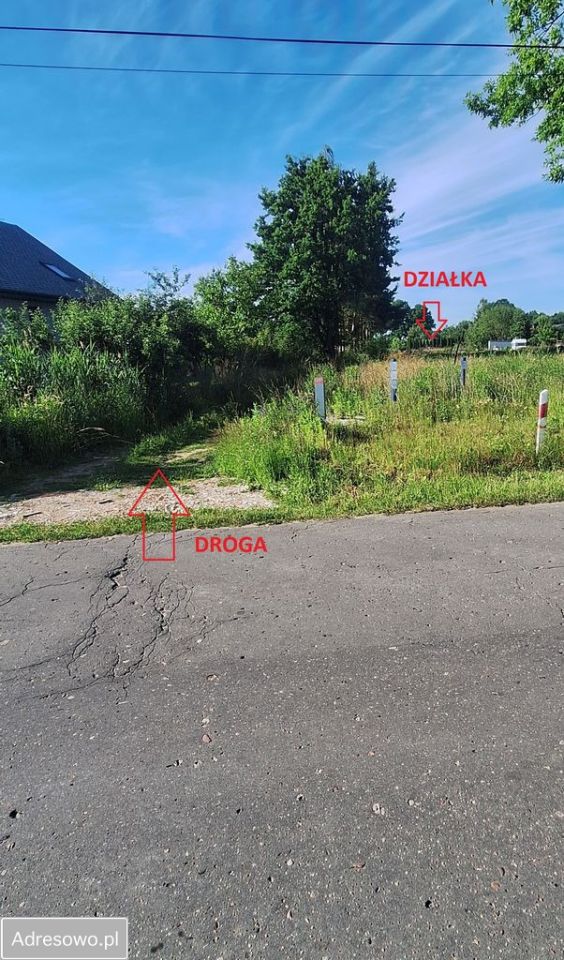Działka budowlana Sanie. Zdjęcie 3