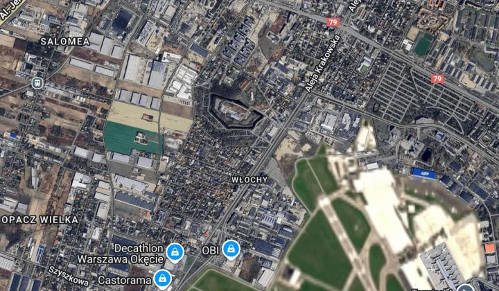 Działka siedliskowa Warszawa Włochy, ul. Leonidasa