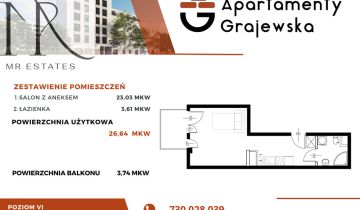 Mieszkanie 1-pokojowe Warszawa Praga-Północ, ul. Grajewska