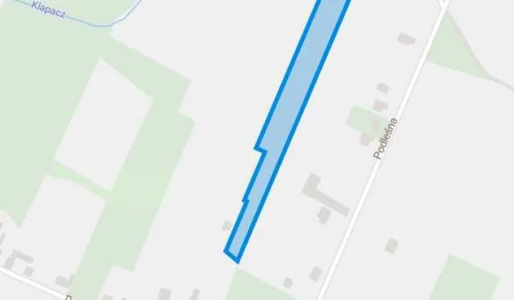 Działka inwestycyjna Opole Czarnowąsy, ul. Podleśna