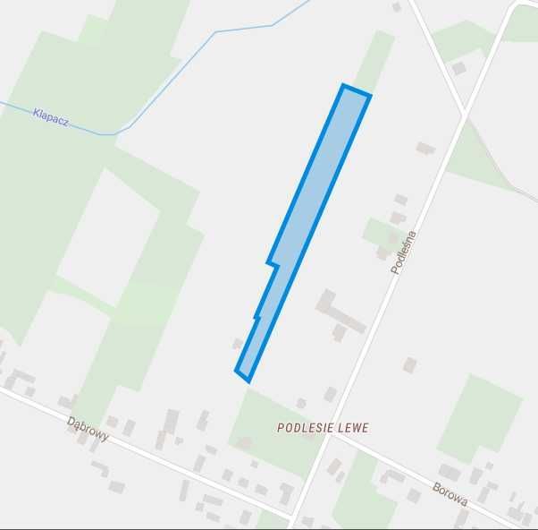 Działka inwestycyjna Opole Czarnowąsy, ul. Podleśna. Zdjęcie 1