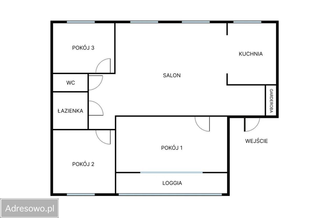 Mieszkanie 4-pokojowe Wrocław Gajowice, ul. Wróbla. Zdjęcie 8