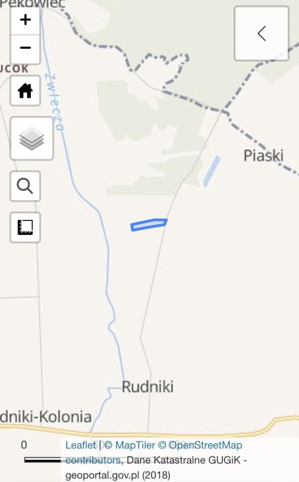 Działka budowlana Piaski. Zdjęcie 3