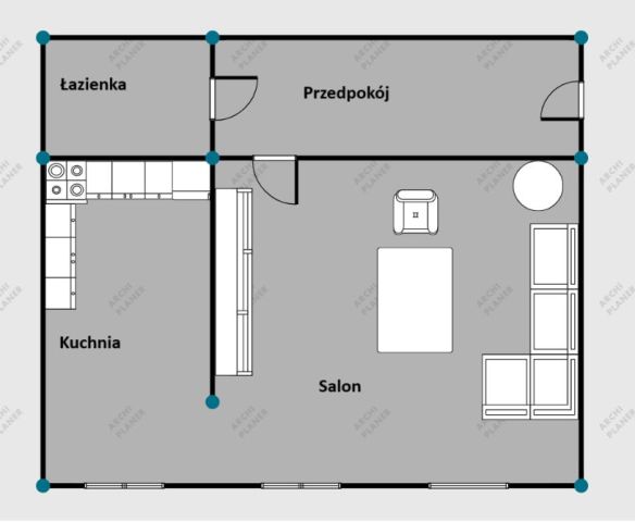 Mieszkanie 1-pokojowe Chorzów Klimzowiec, ul. dr. Ignacego Nowaka. Zdjęcie 3