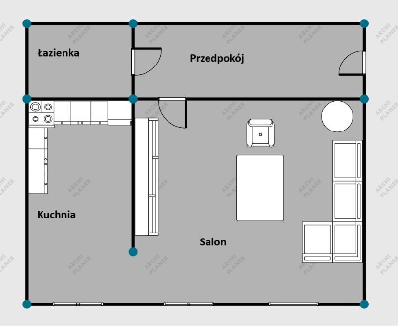 Mieszkanie 1-pokojowe Chorzów Klimzowiec, ul. dr. Ignacego Nowaka. Zdjęcie 3