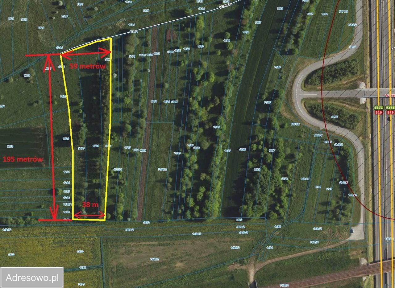 Działka inwestycyjna Rudna Wielka