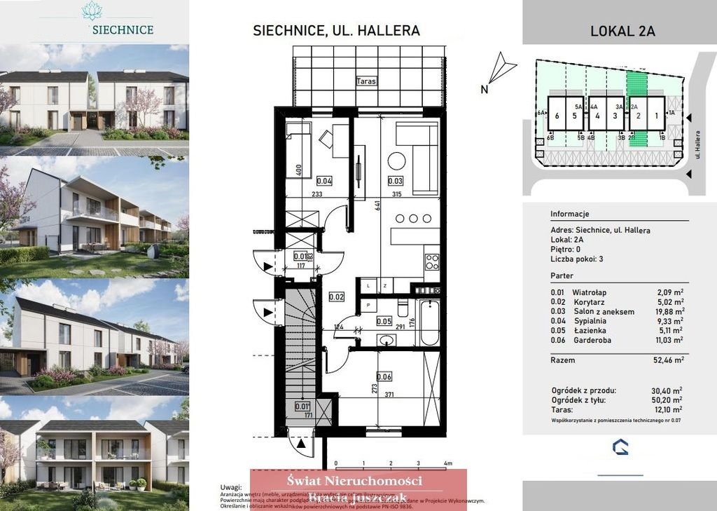 Mieszkanie 3-pokojowe Siechnice. Zdjęcie 7