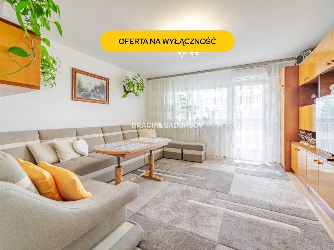 Mieszkanie 3-pokojowe Kraków Mistrzejowice, os. Oświecenia. Zdjęcie 1