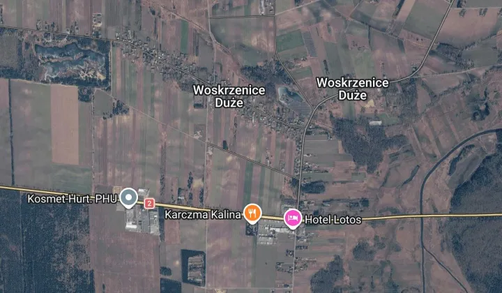 Działka budowlana Biała Podlaska, Woskrzenice Duże