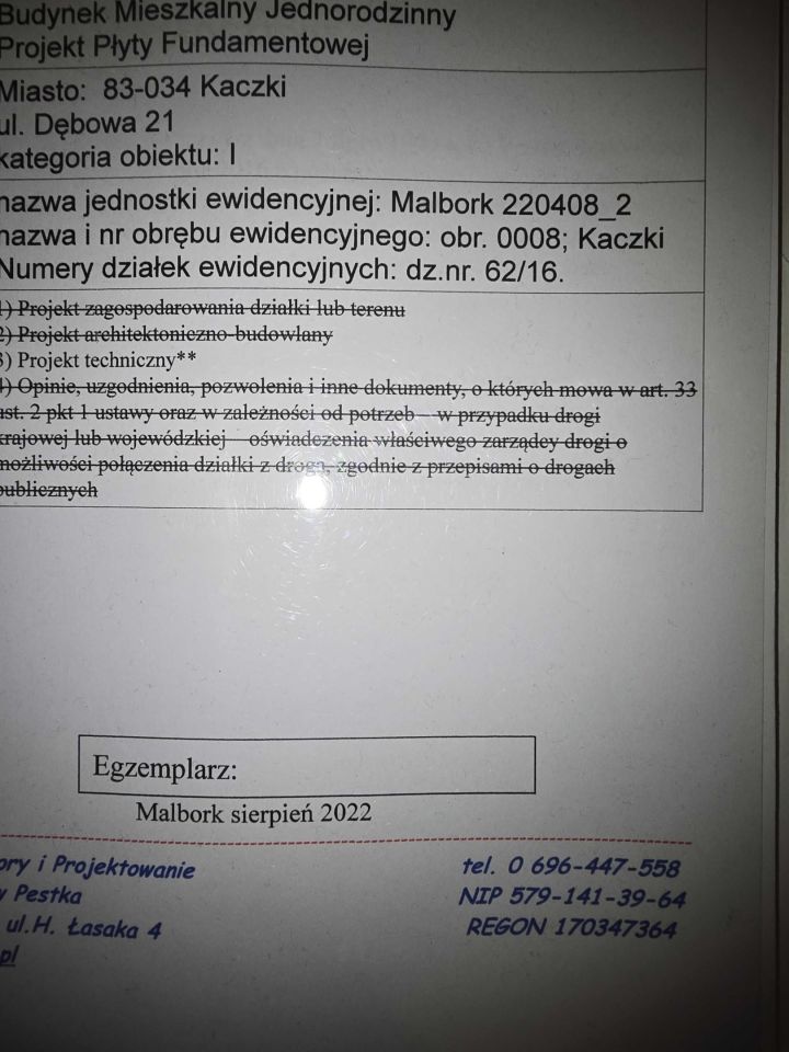 Działka budowlana Kaczki, ul. Dębowa. Zdjęcie 2