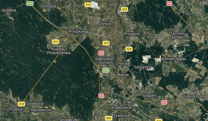 Działka inwestycyjna Dąbrówka Górna