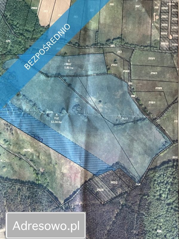 Działka rolna Wrociszów