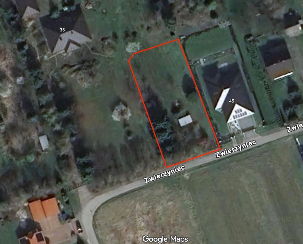 Działka budowlana Łuczyce, ul. Zwierzyniec. Zdjęcie 1