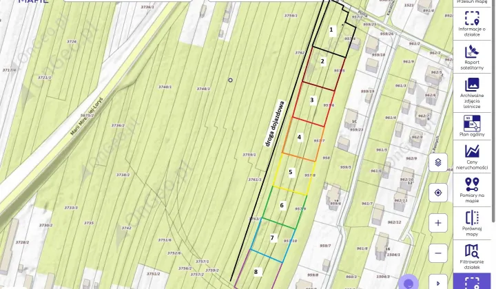 Działka budowlana Nisko, ul. Polna