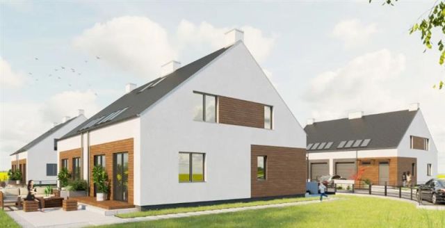 bliźniak, 4 pokoje Stanowice. Zdjęcie 3