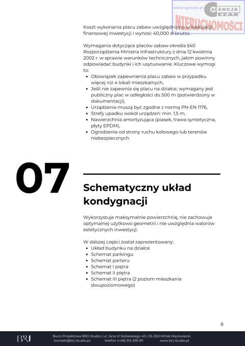 Działka budowlana Mińsk Mazowiecki, ul. Stanisława Moniuszki. Zdjęcie 10