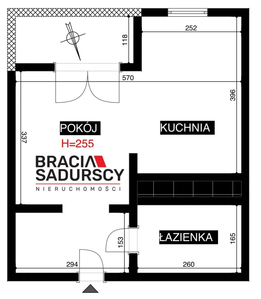Mieszkanie 1-pokojowe Kraków Prądnik Biały, ul. Kuźnicy Kołłątajowskiej. Zdjęcie 3