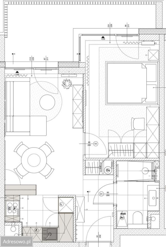 Mieszkanie 2-pokojowe Warszawa Mokotów, ul. Wołoska. Zdjęcie 14