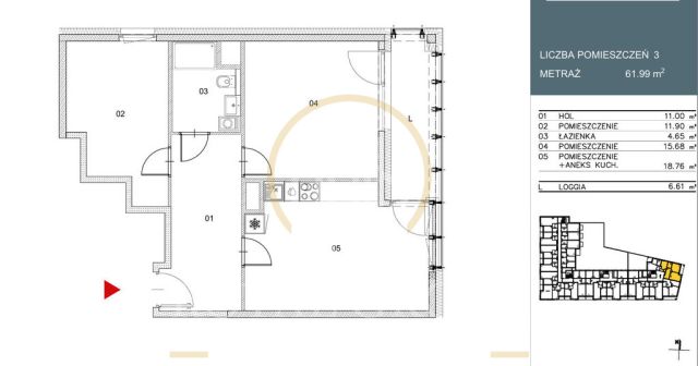 Mieszkanie 3-pokojowe Lublin Konstantynów, ul. Morwowa. Zdjęcie 5