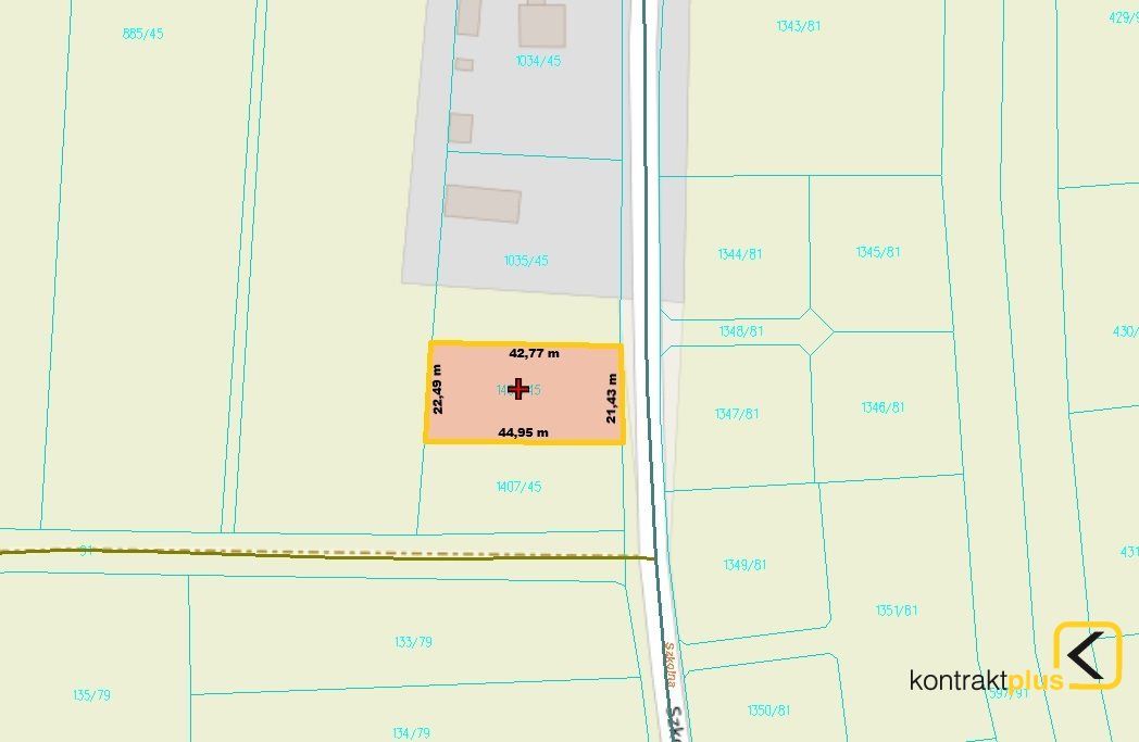 Działka budowlana Mikołów Bujaków, ul. Szkolna. Zdjęcie 2