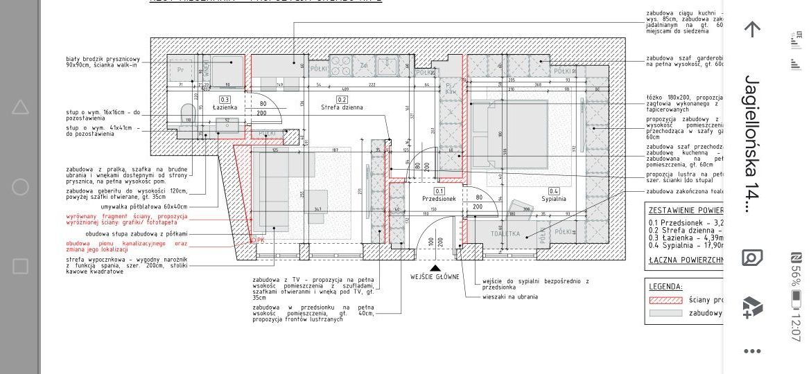 Mieszkanie 2-pokojowe Bytom Śródmieście, ul. Jagiellońska