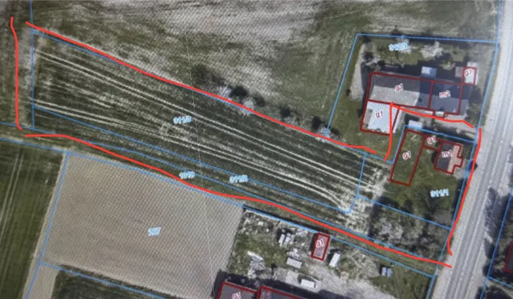 Działka rolno-budowlana Trzebina