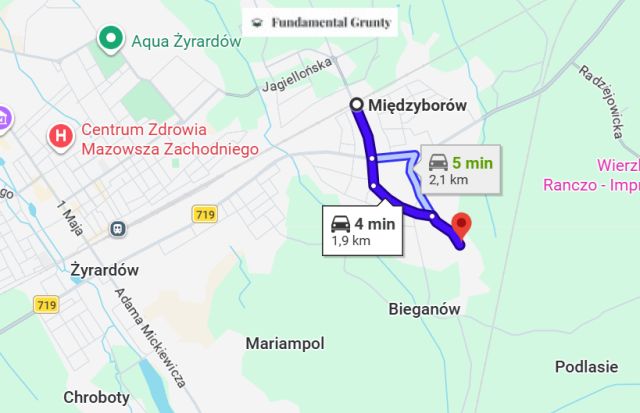 Działka budowlana Sade Budy, ul. Królowej Marysieńki. Zdjęcie 7