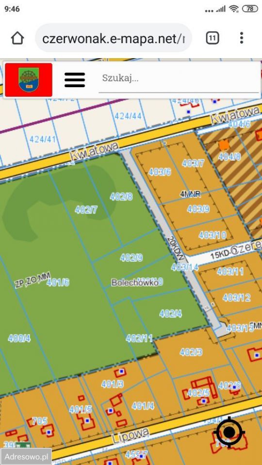 Działka budowlana Potasze, ul. Kwiatowa. Zdjęcie 4