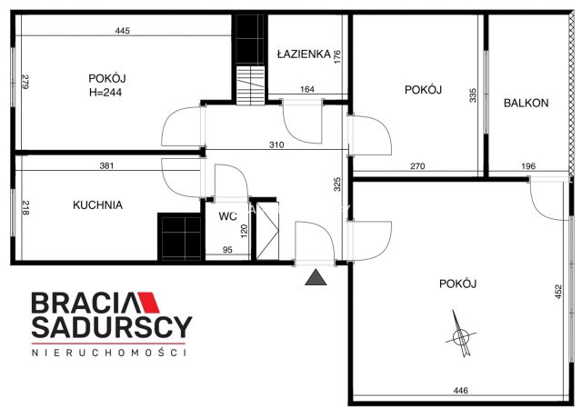 Mieszkanie 3-pokojowe Skawina Dolne Korabniki, ul. Mikołaja Kopernika. Zdjęcie 22