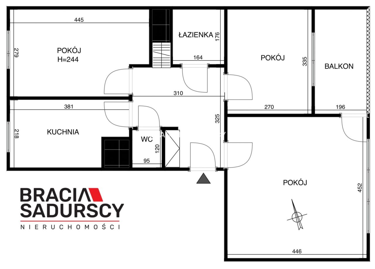 Mieszkanie 3-pokojowe Skawina Dolne Korabniki, ul. Mikołaja Kopernika. Zdjęcie 22