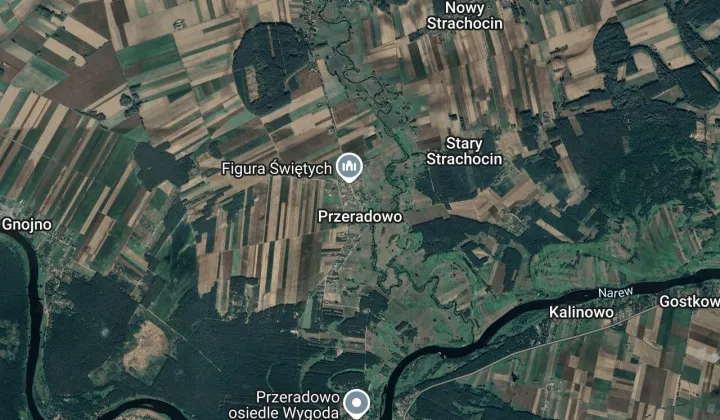 Działka rekreacyjna Przeradowo