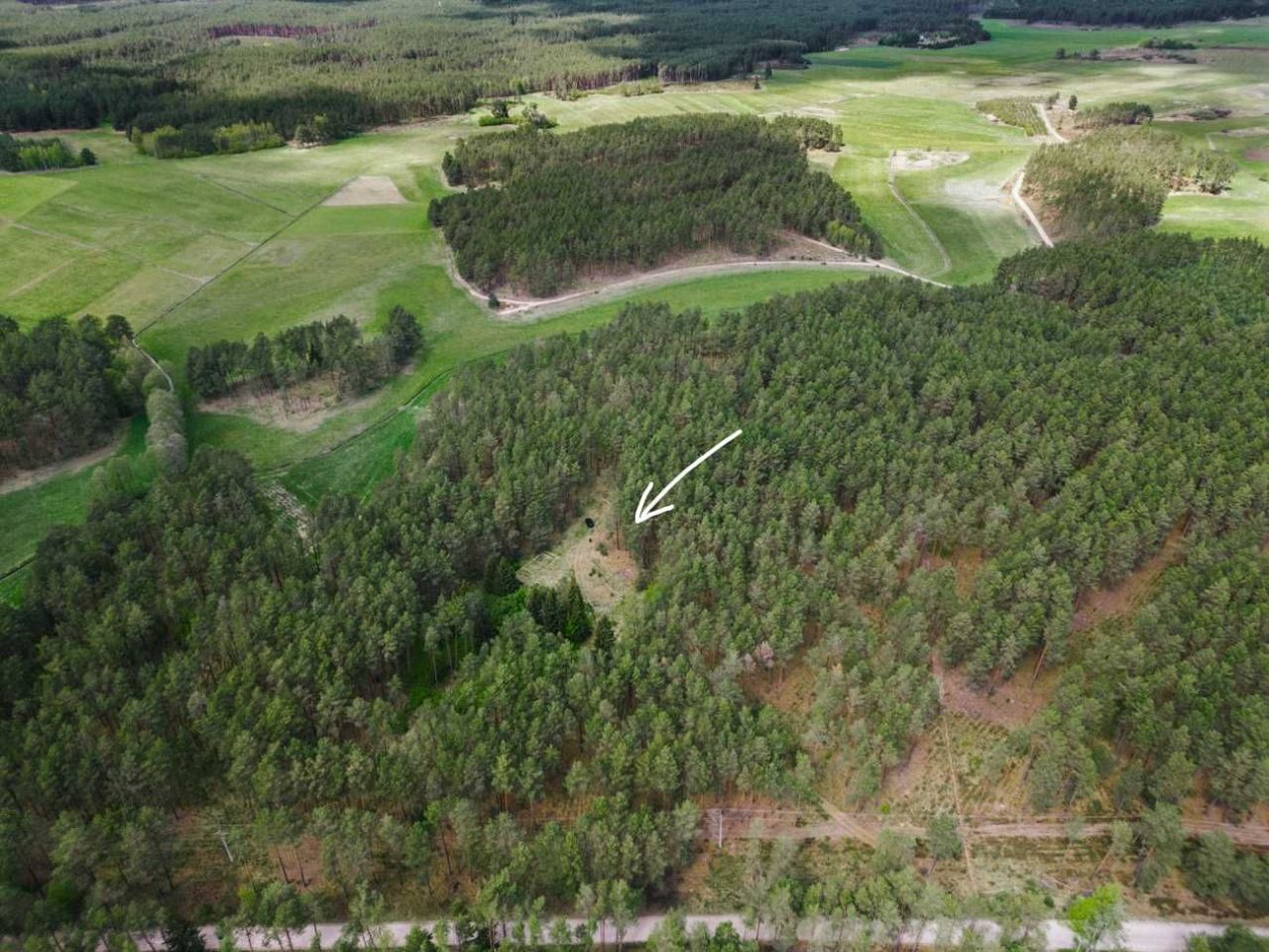 Działka budowlana Małe Chełmy. Zdjęcie 6