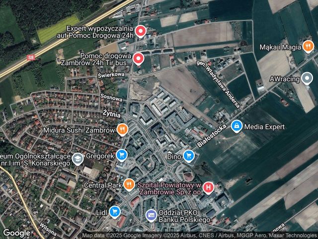 Garaż/miejsce parkingowe Zambrów, ul. Kazimierza Pułaskiego. Zdjęcie 1