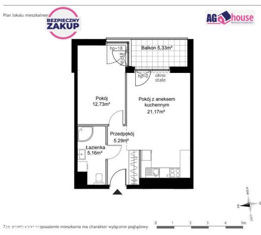 Mieszkanie 2-pokojowe Gdynia Mały Kack, ul. Parkowa. Zdjęcie 9