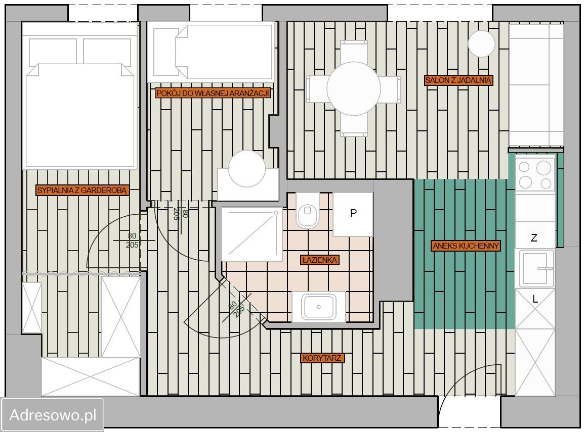 Mieszkanie 3-pokojowe Strzelin, ul. Tadeusza Kościuszki. Zdjęcie 16