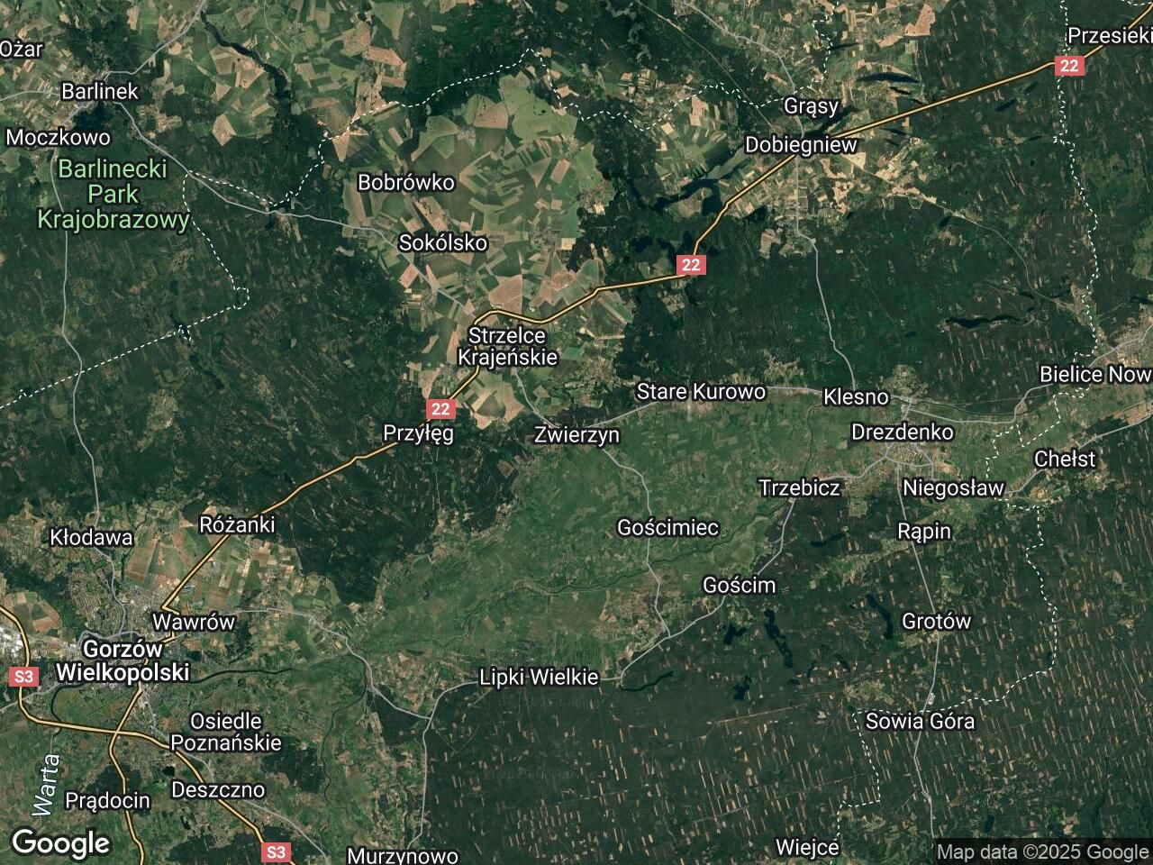 Działka rolna Zwierzyn