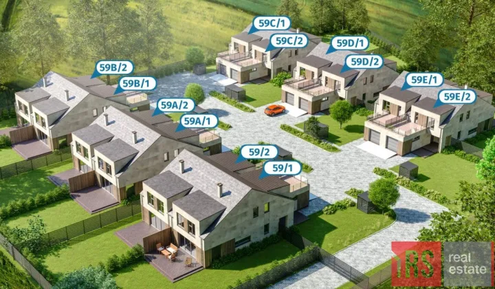 bliźniak, 6 pokoi Kołobrzeg