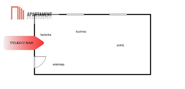 Mieszkanie 1-pokojowe Więcbork. Zdjęcie 11