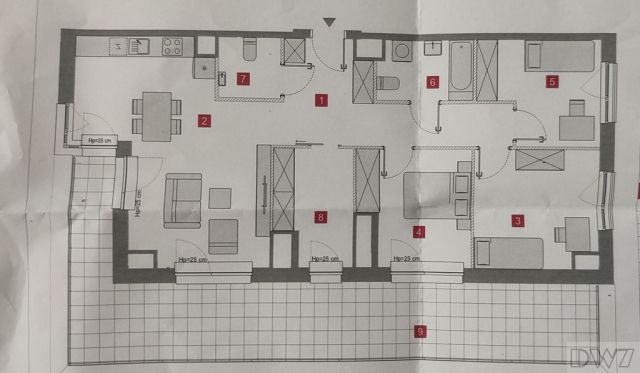 Mieszkanie 4-pokojowe Kraków Prądnik Biały, ul. Papierni Prądnickich. Zdjęcie 19