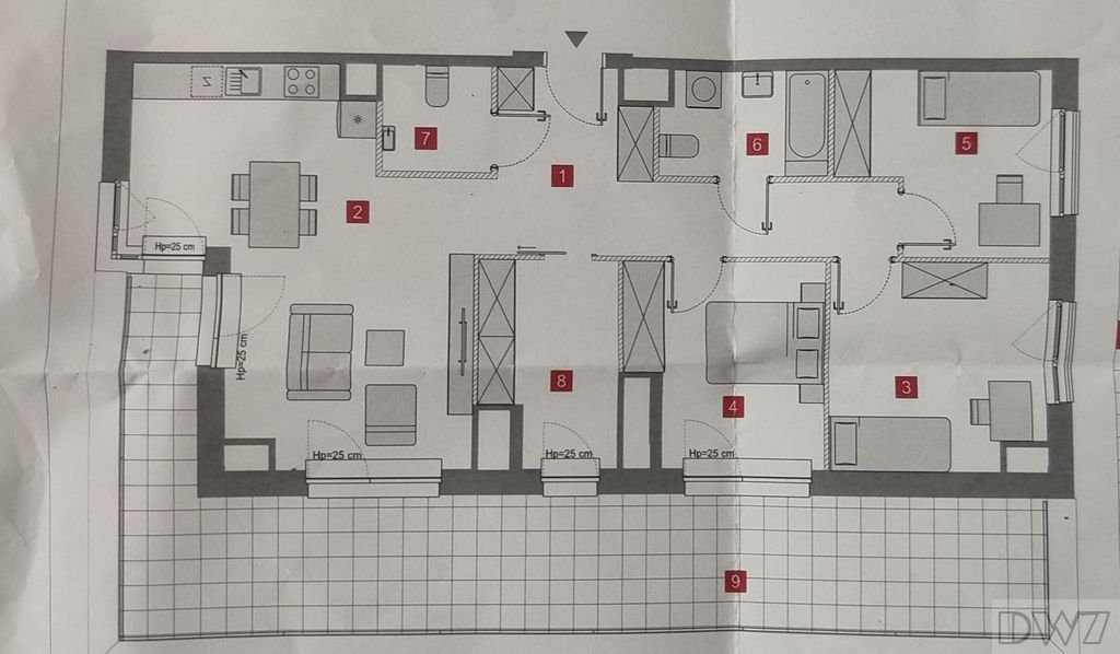 Mieszkanie 4-pokojowe Kraków Prądnik Biały, ul. Papierni Prądnickich. Zdjęcie 19
