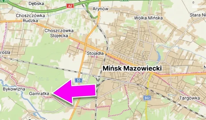 Działka budowlana Gamratka