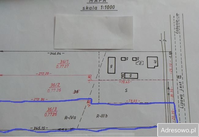 Działka rolno-budowlana Łabunie, ul. Lipowa. Zdjęcie 3