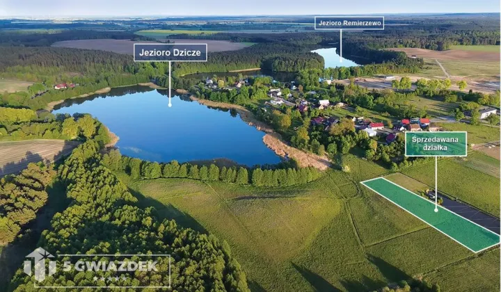 Działka rolna Dziki