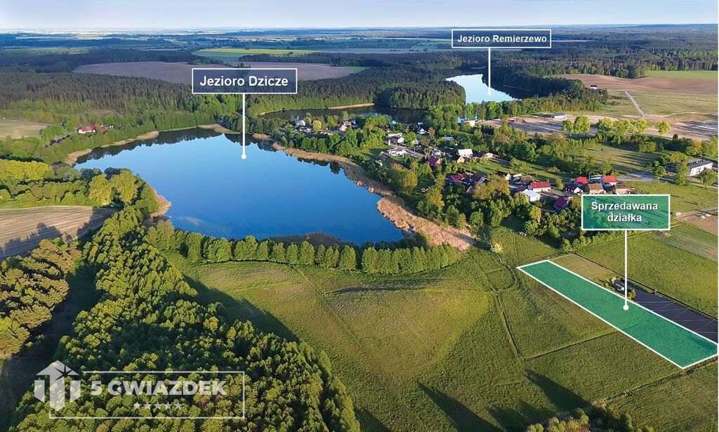 Działka rolna Dziki