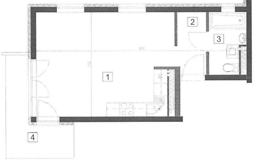 Mieszkanie 1-pokojowe Opole. Zdjęcie 8