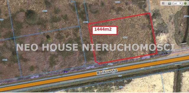 Działka Warszawa Białołęka, ul. Mańkowska. Zdjęcie 1